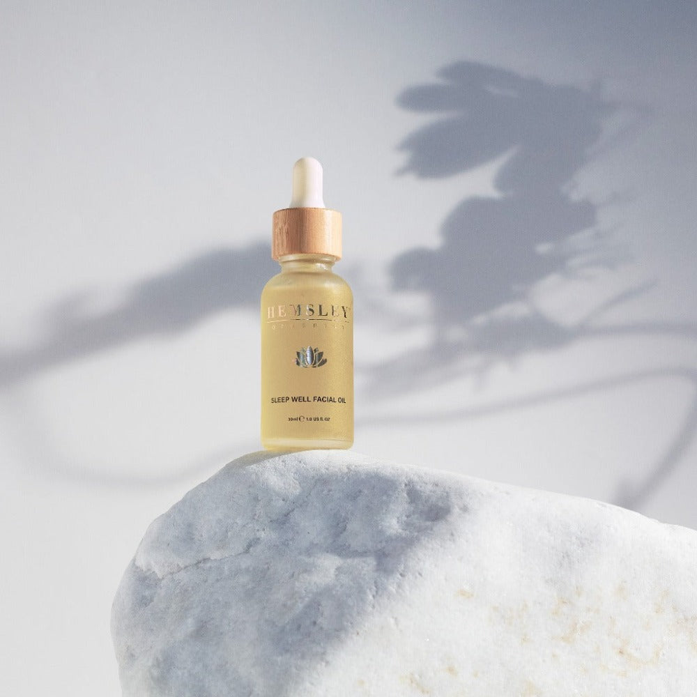sleep well facial oil